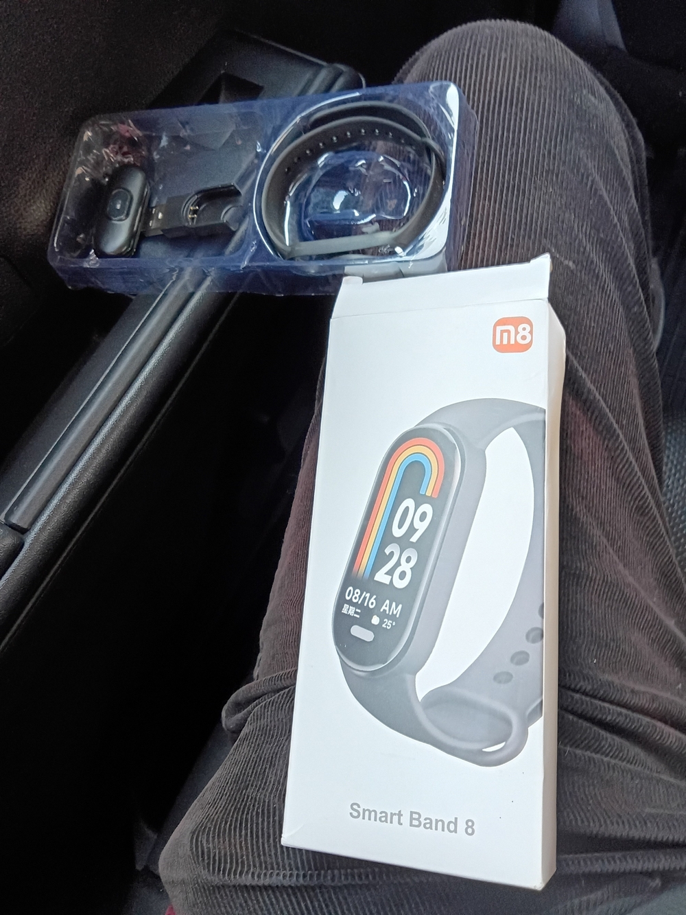 Smart Band 8 Fitness Tracker — Black
